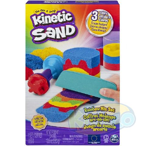 Spin Master 6053691 Kinetic Sand Rainbow Mix Set photo 1