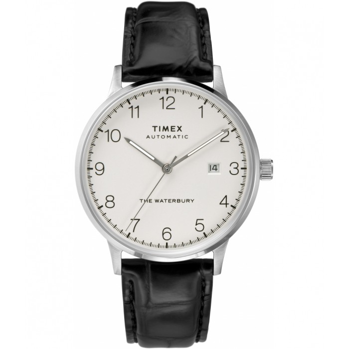 Waterbury Classic Automatic 40mm Leather Strap Watch BOMBA.md