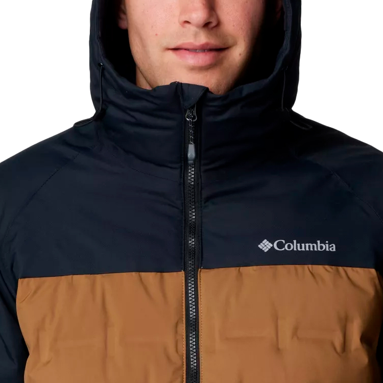 Куртка мужская Columbia Grand Trek III Down Hooded Jacket S Черный/Коричневый photo 5