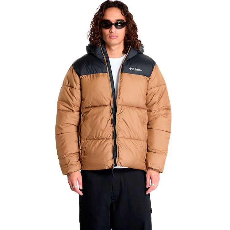 Куртка мужская Columbia Puffect II Hooded Jacket L Коричневый photo 1