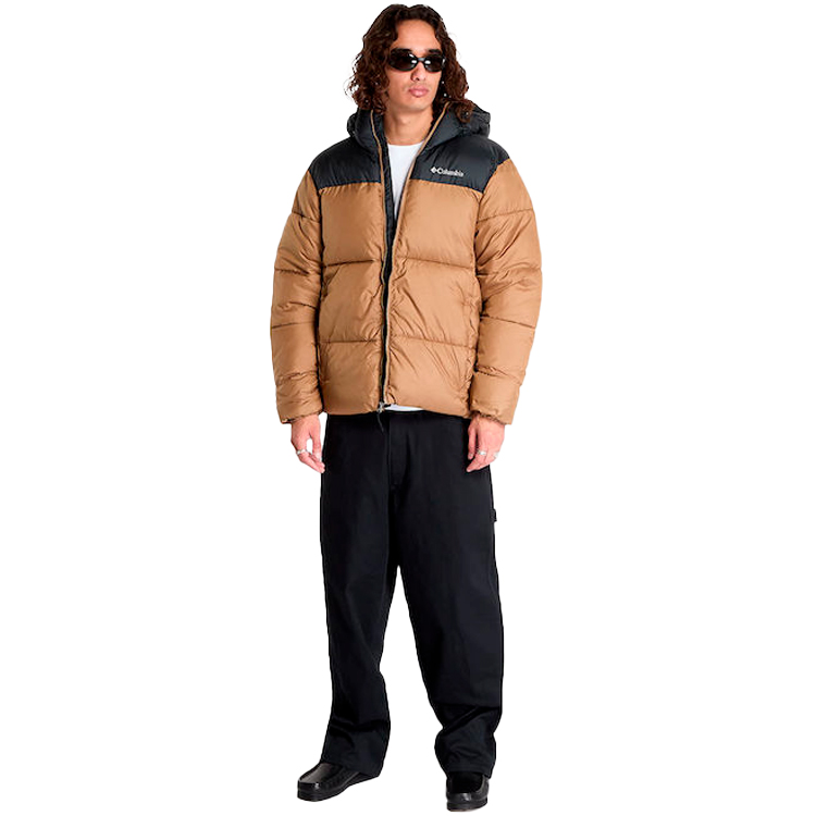 Куртка мужская Columbia Puffect II Hooded Jacket L Коричневый photo 3
