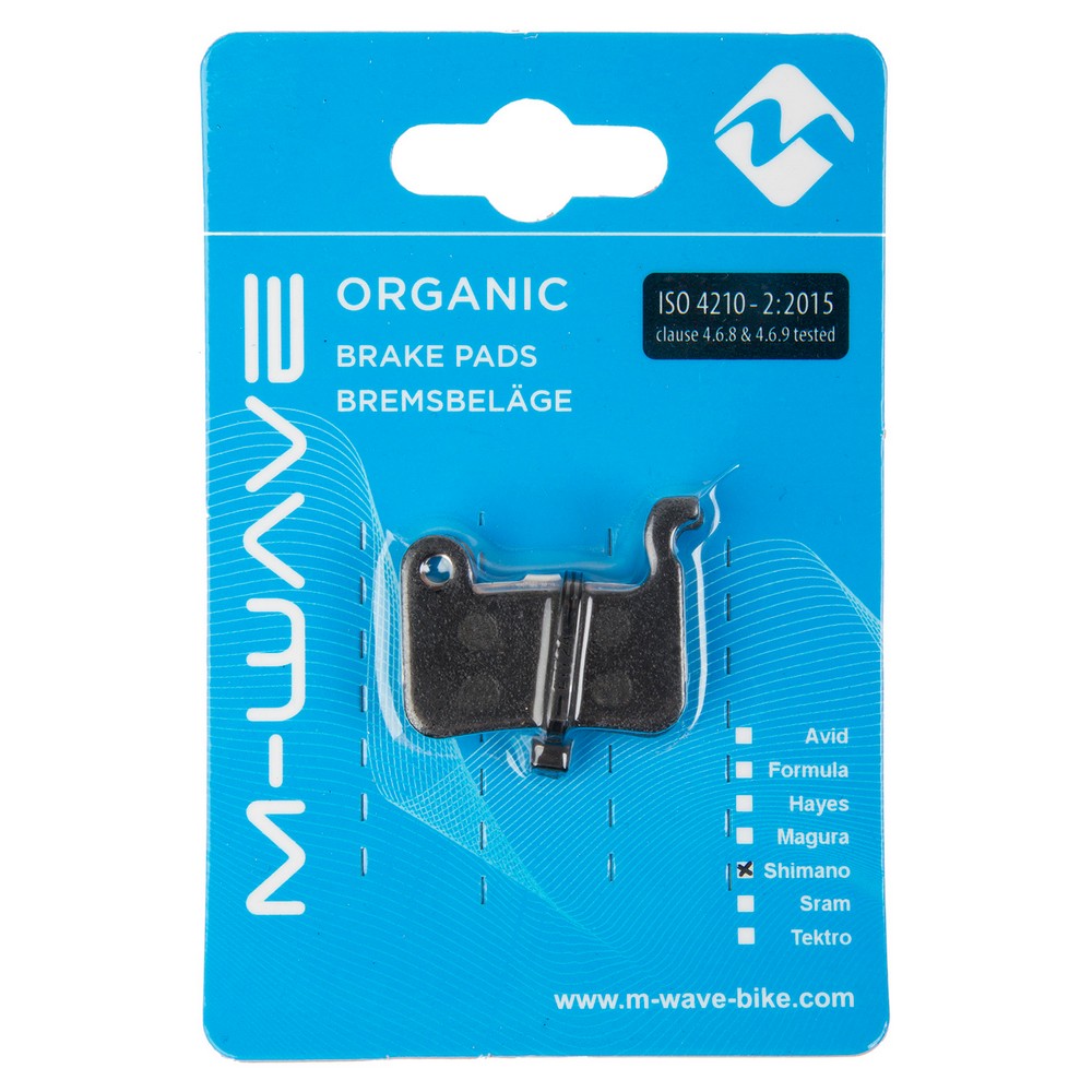 Тормозные дисковые колодки M-WAVE M-WAVE Organic ST1 brake pads for disc brake photo 2