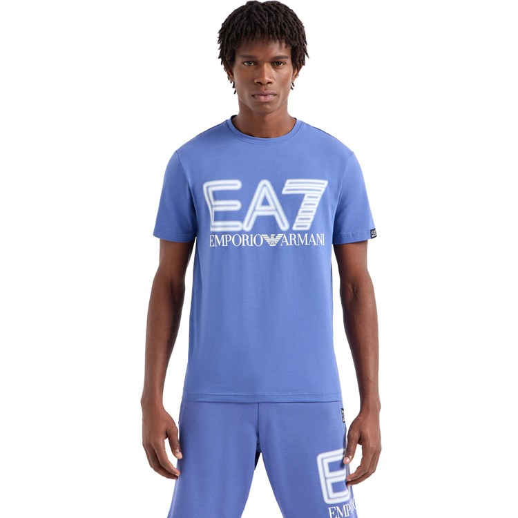 Tricou bărbătesc EA7 EMPORIO ARMANI T-SHIRT XS Albastru photo 4