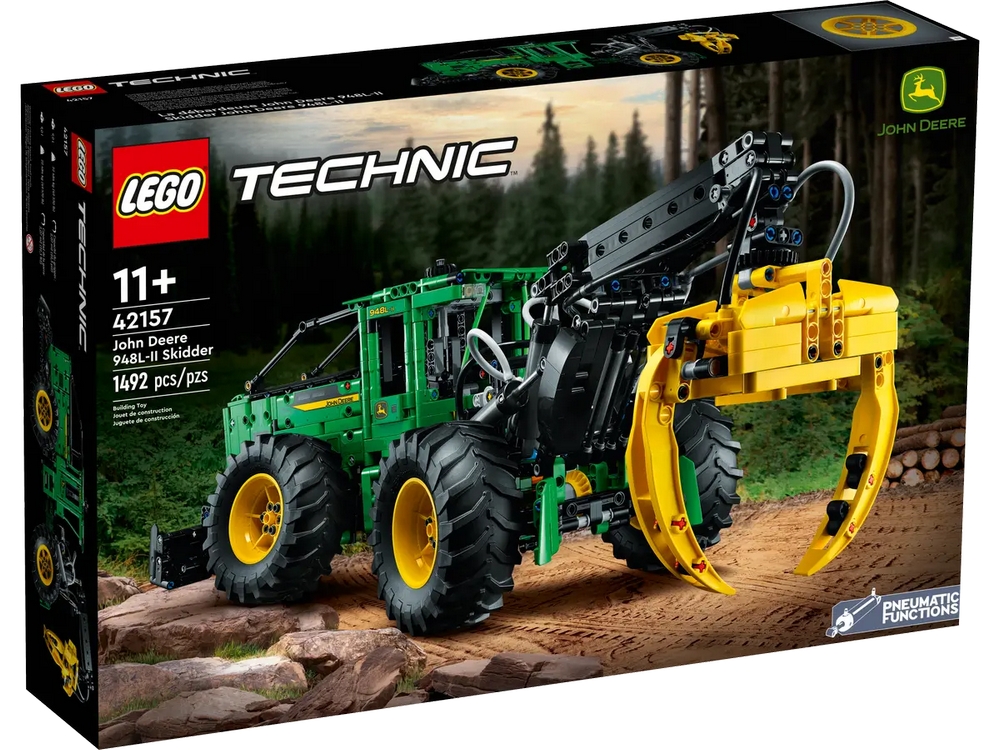 Lego Technic John Deere 948L II Skidder 42157 Bomba.MD