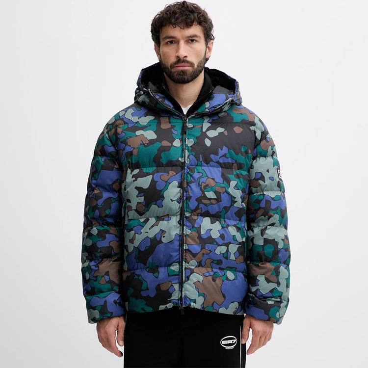 Scurta EA7 EMPORIO ARMANI MOUNTAIN M ECO DOWN HOODED