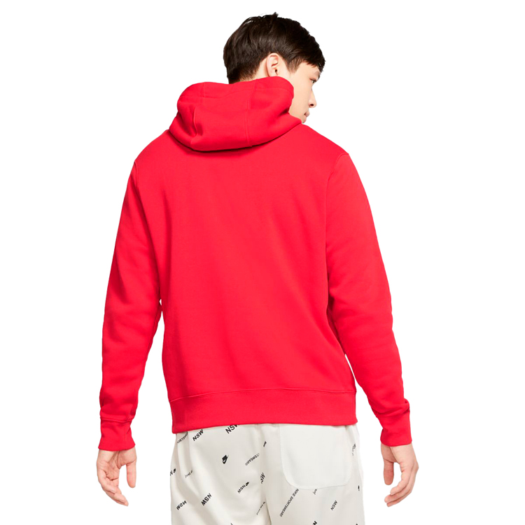 Hanorac pt bărbați Nike M NSW CLUB HOODIE PO BB M Rosu photo 2