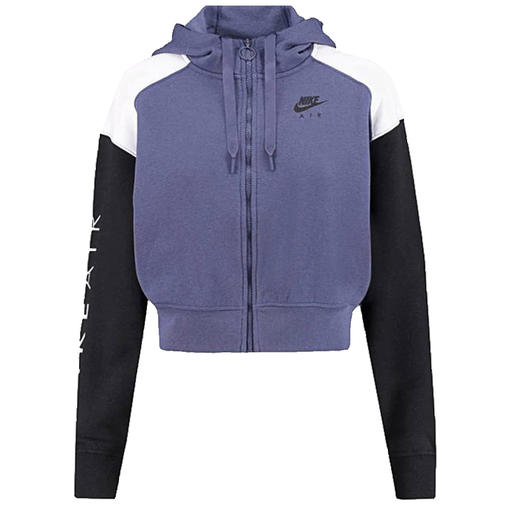 Nike W NSW AIR HOODIE FZ BB L Albastru Femei photo 1 Nike W NSW AIR HOODIE FZ BB L Albastru Femei photo 1
