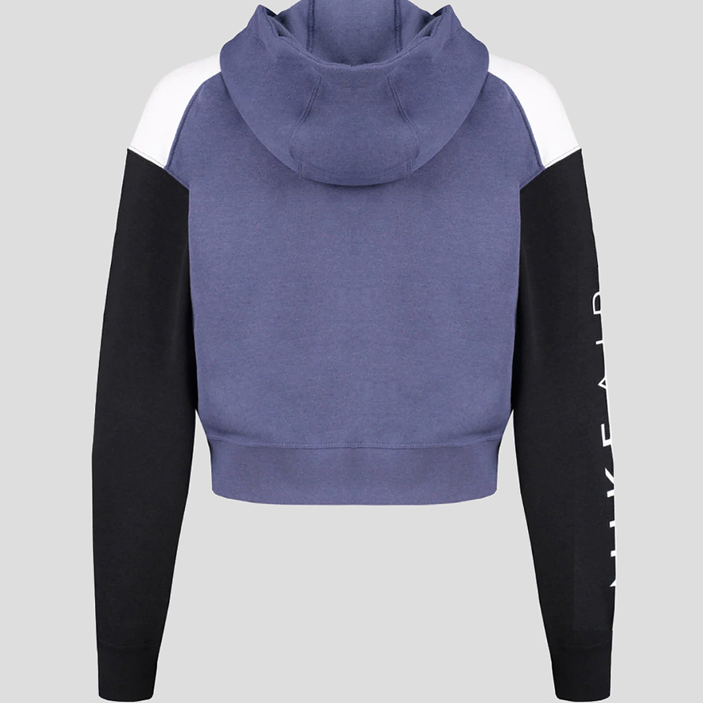 Nike W NSW AIR HOODIE FZ BB L Albastru Femei photo 2