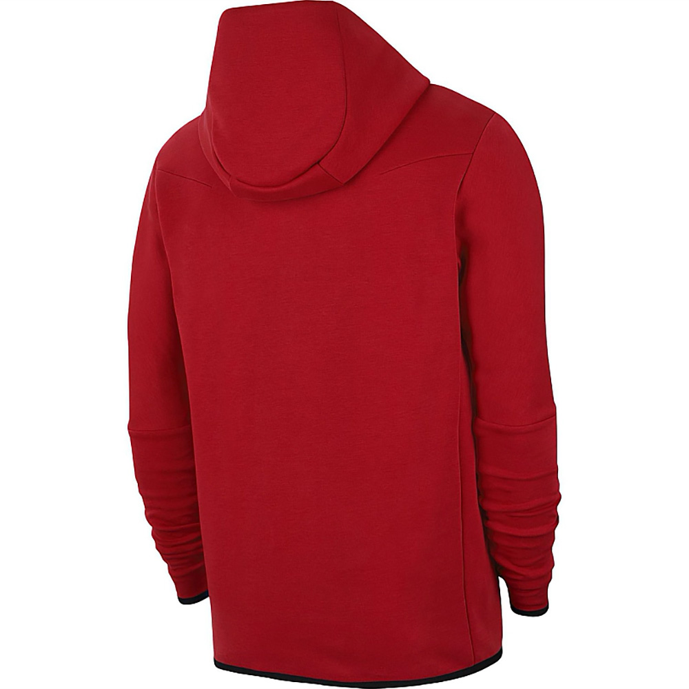 Мужская Толстовка Nike M NSW TCH FLC HOODIE FZ WR S Красный photo 3