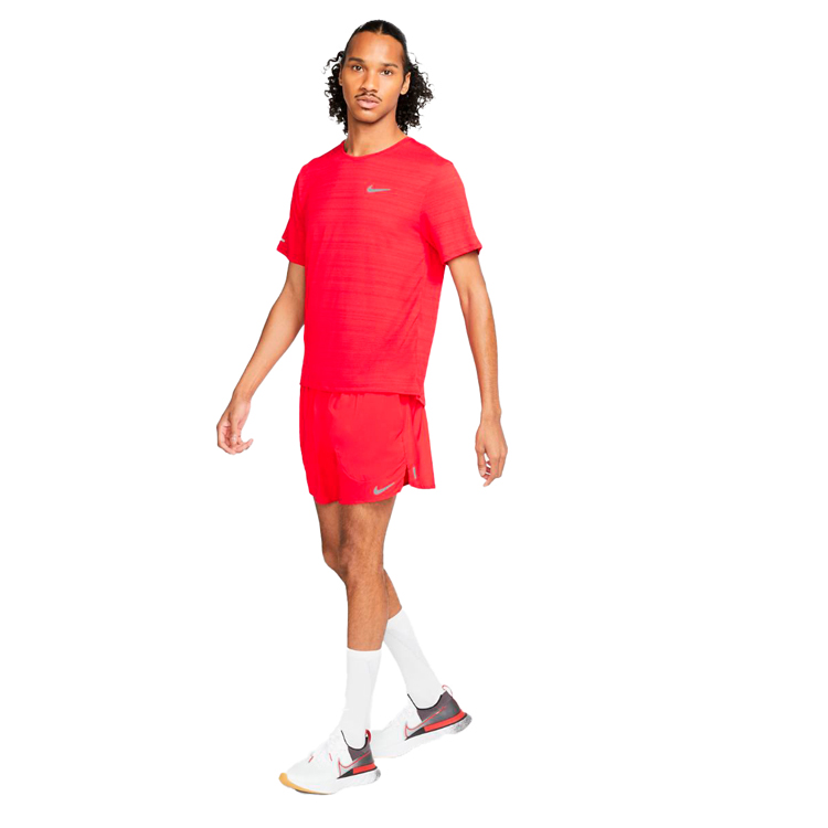 Футболка мужская Nike M NK DF MILER TOP SS 2XL Красный photo 3