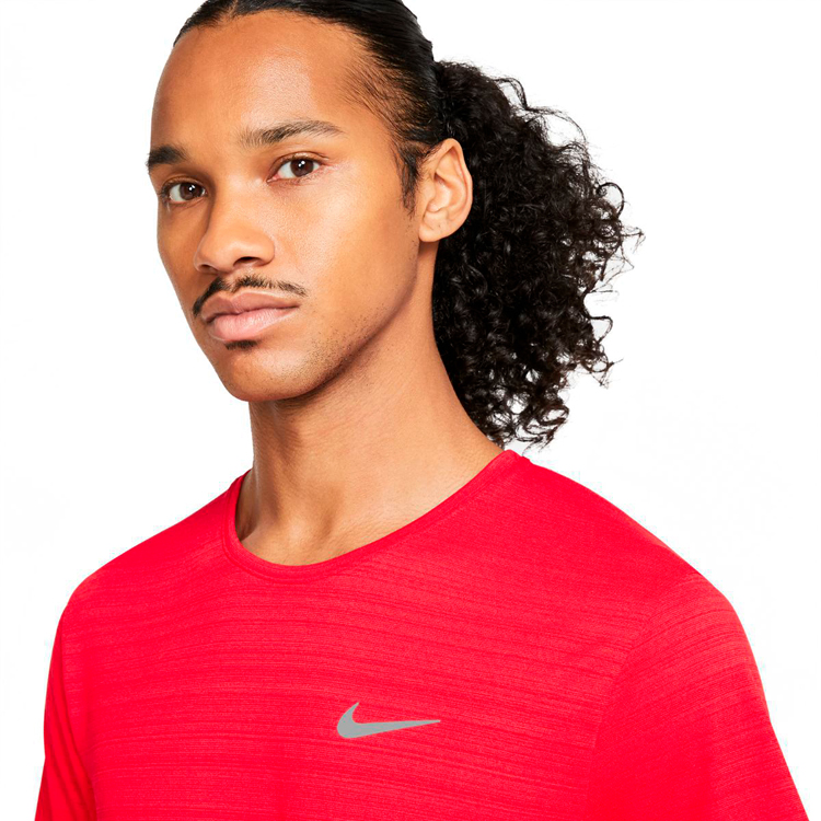 Футболка мужская Nike M NK DF MILER TOP SS 2XL Красный photo 6