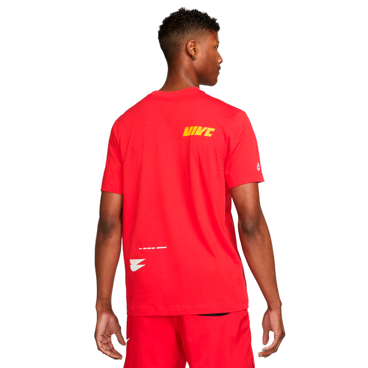 Tricou bărbătesc Nike M NSW ESS+ SPORT 1 TEE M Rosu photo 2