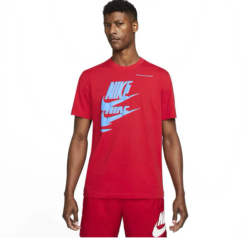 Tricou bărbătesc Nike M NSW ESS+ SPORT 1 TEE M Rosu photo 5