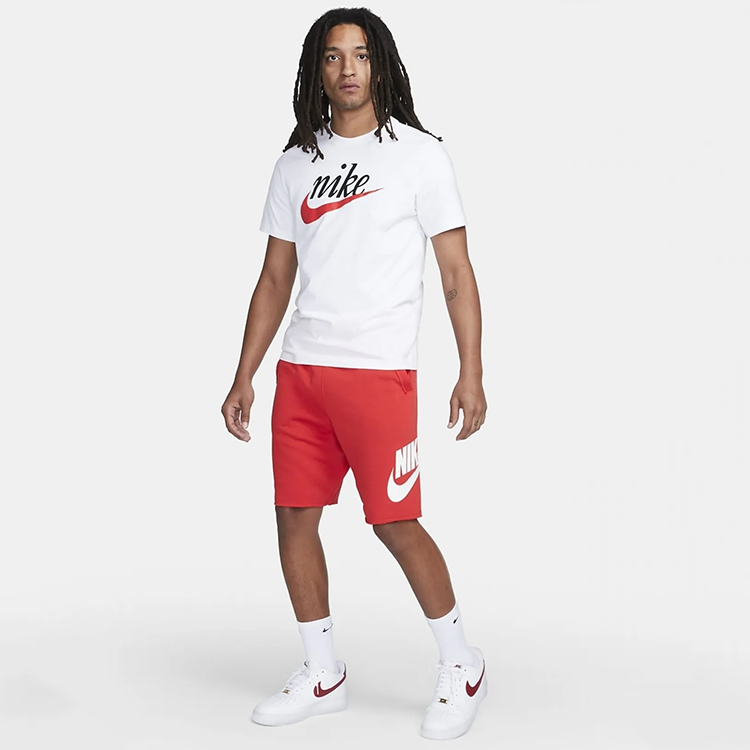 Шорты мужские Nike M NK CLUB ALUMNI HBR FT SHORT S Красный photo 6