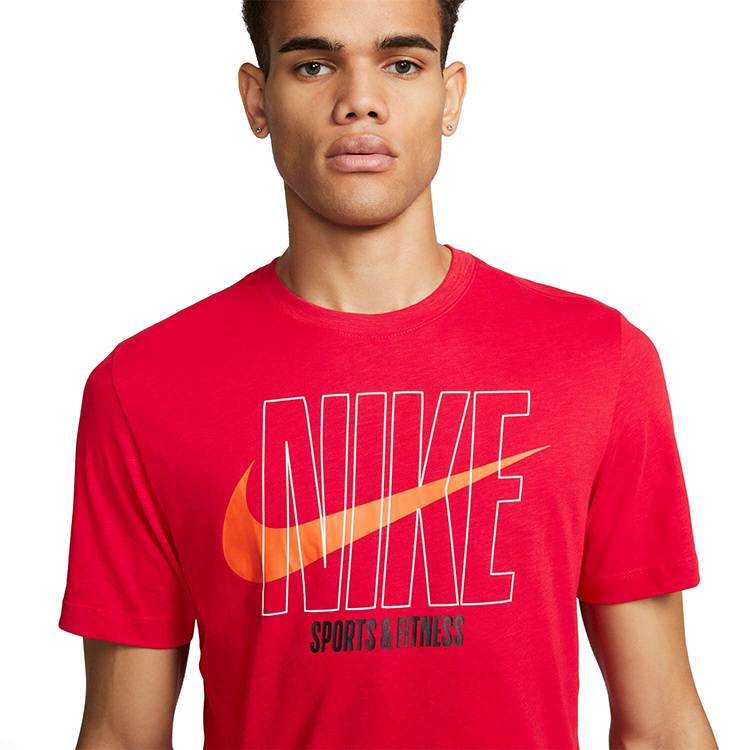 Футболка мужская Nike M NK DF TEE SLUB HBR 2XL Красный photo 2
