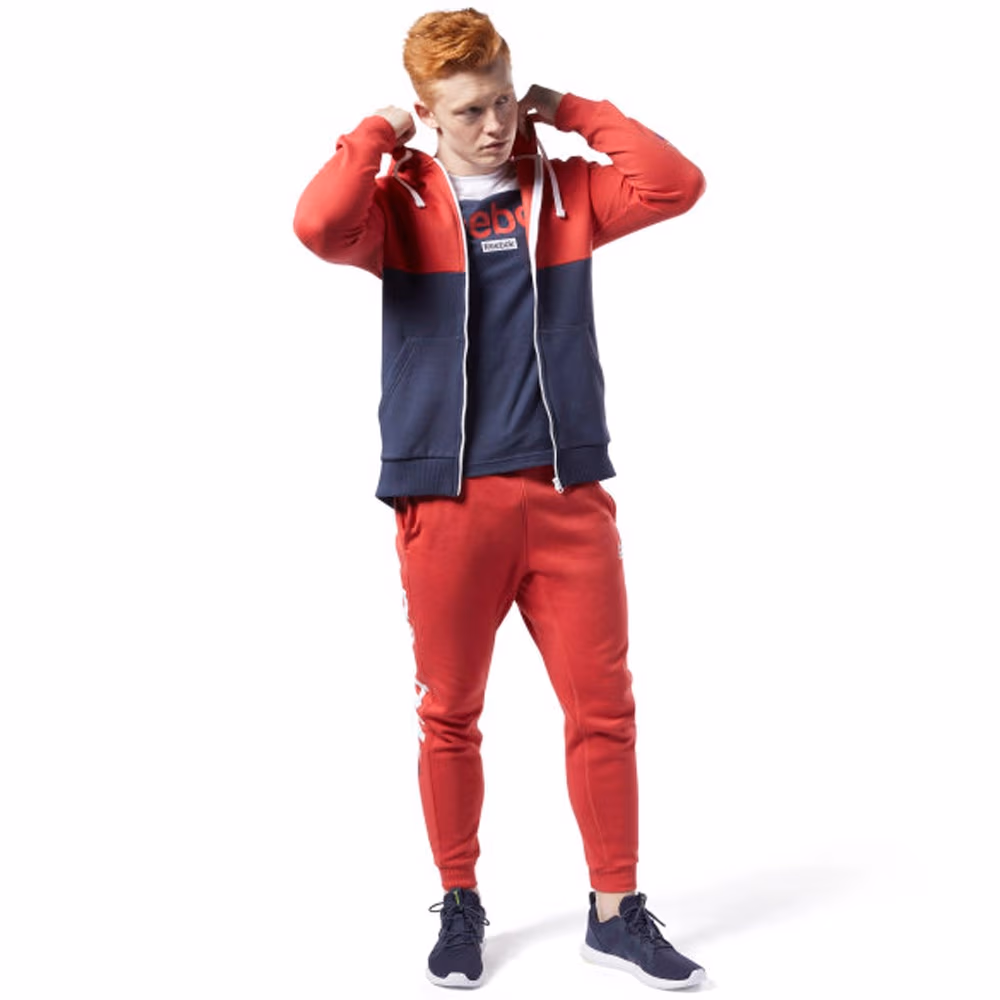 Reebok TE BL FZ HOODIE 