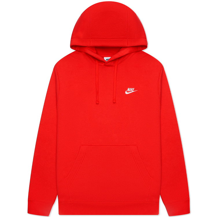 Hanorac pt bărbați Nike M NK CLUB FT PO HOODIE XS Rosu photo 8