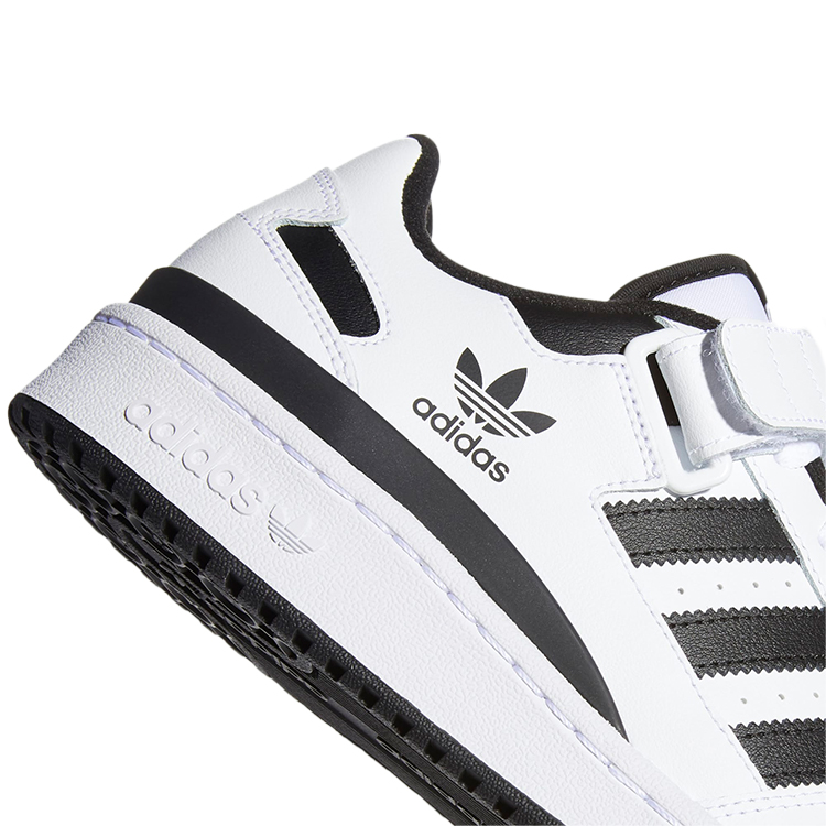 Incaltaminte Sport Adidas FORUM LOW pt Barbati / 44.5 / Alb-negru photo 2