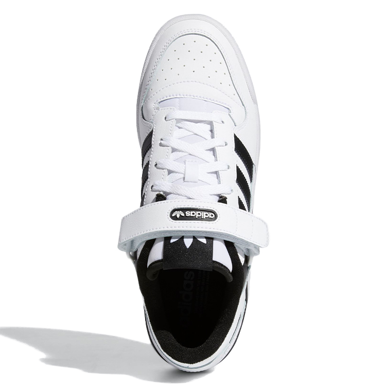 Incaltaminte Sport Adidas FORUM LOW pt Barbati / 44.5 / Alb-negru photo 3