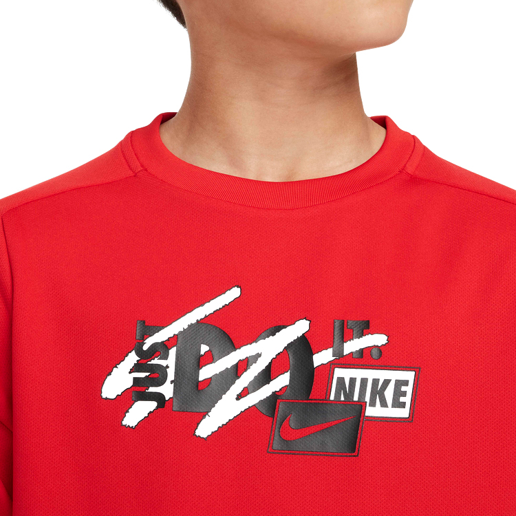 Tricou Nike B NK DF MULTI SS TOP SSNL GX / Barbati / XS / Rosu photo 3