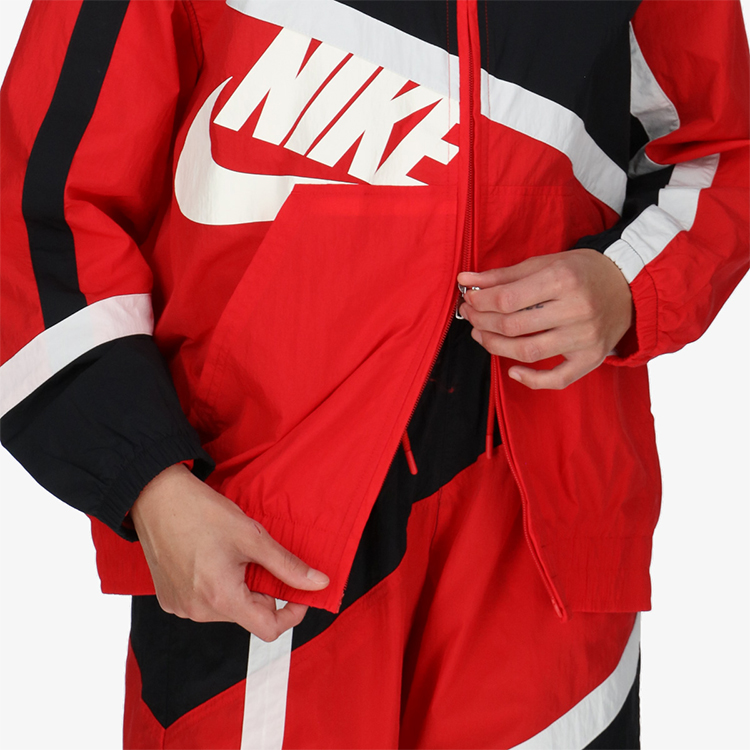 Jacheta Nike W NSW STREET WVN JKT S Rosu Femei photo 2