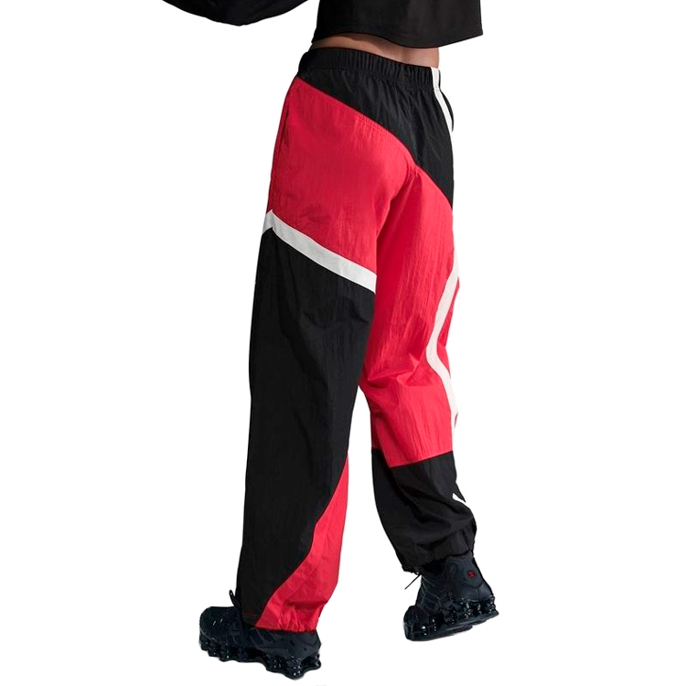 Pantaloni Nike W NSW STREET WVN OH PANT L Negru-rosu Femei photo 3