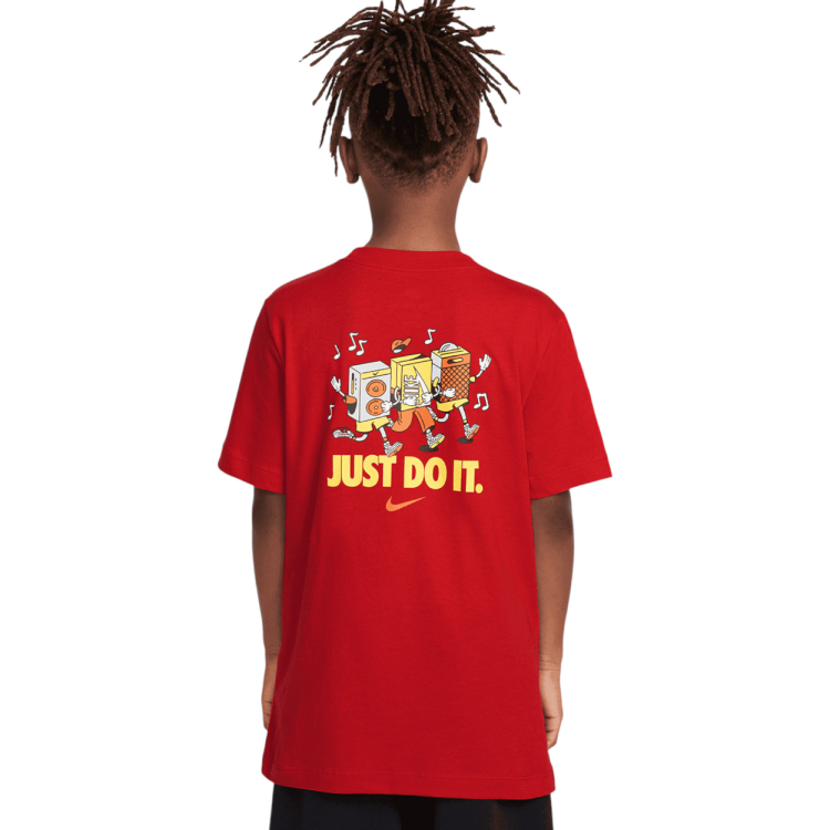 Tricou Nike K NSW TEE BOXY 1 JDI MUSIC / Barbati / XS / Rosu photo 2