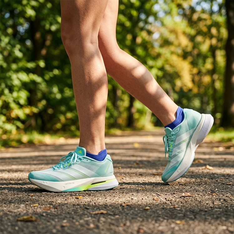 Кроссовки Adidas ADIZERO BOSTON 13 W / Женский / 37.5 / Бирюзовый photo 4