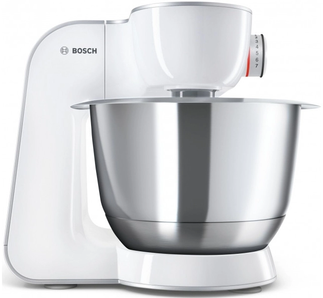 Кухонный комбайн Bosch MUM58257, 3900 мл, 1000 Вт, 7 скоростей, Белый