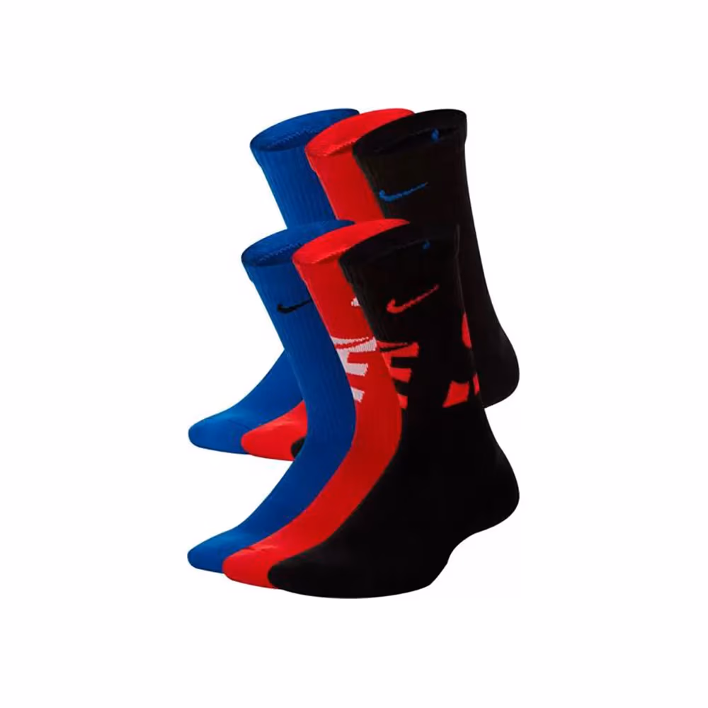 Носки Nike Y NK EVERYDAY CUSH CREW 6PR -
