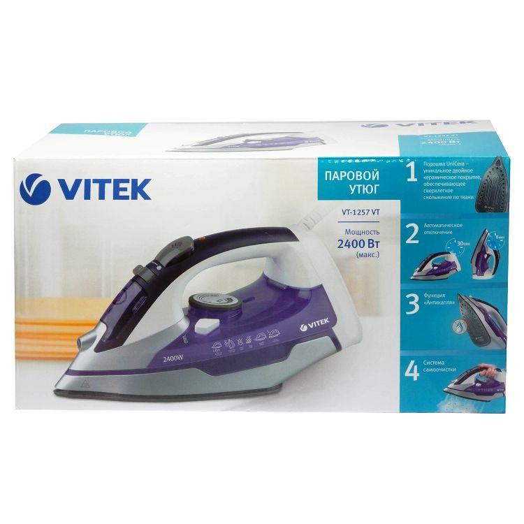 Утюг Vitek VT-1257, 2400Вт photo 6
