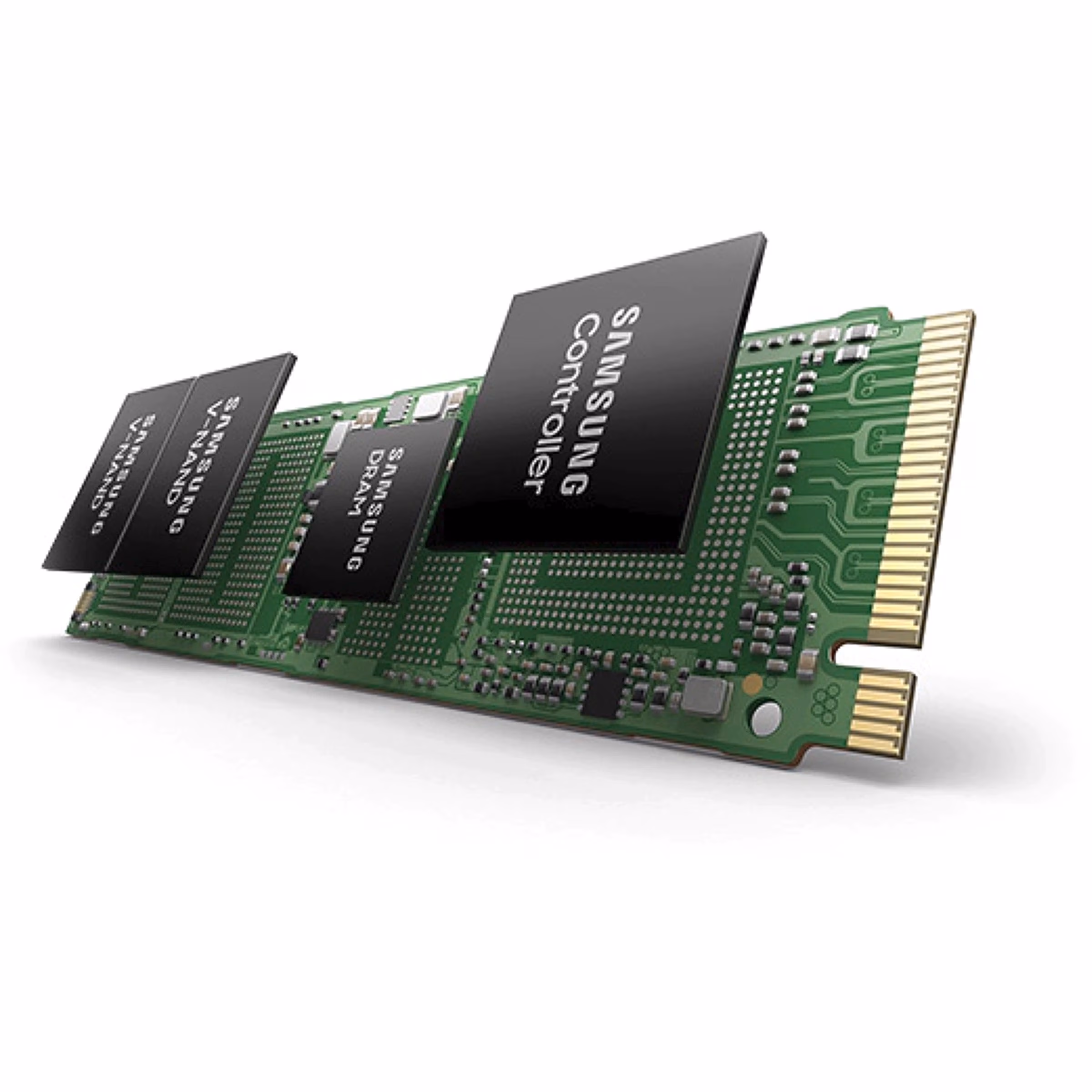 M.2 SATA SSD 128GB Samsung PM881, Interface: SATA III 6Gb/s, M.2 Type 2280 form factor, Sequential Reads: 560 MB/s, Sequential Writes: 530 MB/s, Max Random 4k Read 70,000 / Write 87,000 IOPS, 64 Layer V-NAND TLC, bulk 