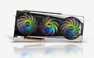Sapphire NITRO+ Radeon™ RX 6800 XT SE OC 16GB GDDR6 256Bit 2360/16000Mhz, 1xUSB-C, 1xHDMI, 2xDP, Triple Fan, SP: 4608, AMD RDNA 2, 2nd Gen 7nm GPU, PCIe4.0, IFC IV, Wave&V-Shape Fin Design, Hybrid Fan,Tri-X Cooling, ARGB Fans, Metal Backplate w/ARGB, Lite thumbnav 1