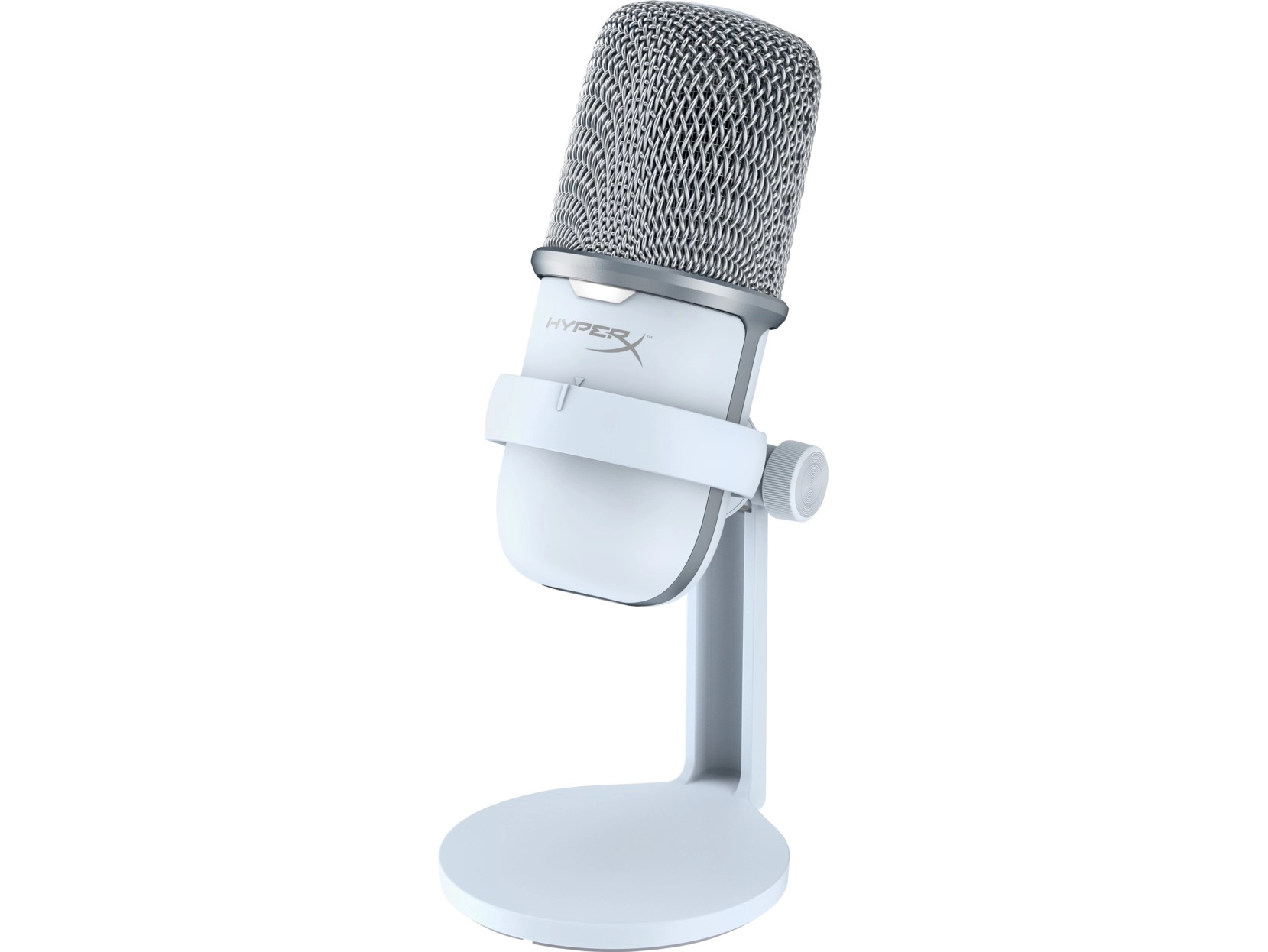 Микрофон для стриминга HyperX SoloCast, White, [519T2AA]