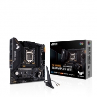 ASUS TUF GAMING B560M-PLUS WIFI, Socket 1200, Intel® B560 (11/10th Gen CPU), Dual 4xDDR4-5000, HDMI, DP, CPU Intel graphics, 2xPCIeX16 4.0, 6xSATA3, 1xPCIeX1, 2xM.2 4.0, ALC 897/SPDIF, 2.5GbE LAN, WiFi6/BT, 2xUSB3.2Gen2, 7xUSB 3.2 (2xTypeC + 5xTypeA), Aur thumbnav 1