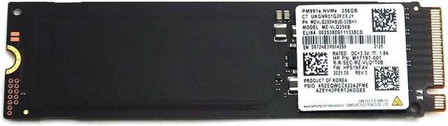 M.2 NVMe SSD 256GB  Samsung  PM991a, Interface: PCIe3.0 x4 / NVMe1.2, M2 Type 2280 form factor, Sequential Read: 3100 MB/s, Sequential Write: 1300 MB/s, Max Random 4k: Read / Write: 220K IOPS/300K IOPS, Samsung Phoenix controller, V-NAND TLC, Bulk photo 1