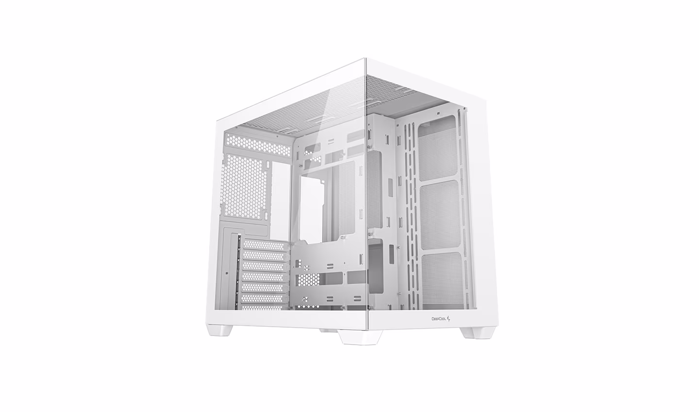 Carcasa DEEPCOOL CG530 WH / w/oPSU / Side panel / ATX