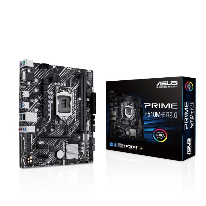 Placa de baza ASUS PRIME H510M-E R2.0 / 1200 / H470 / DDR4 / mATX photo 1