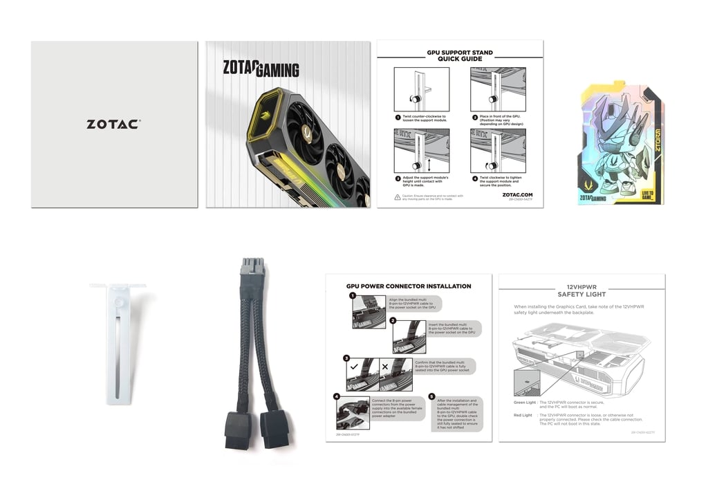 Видеокарта ZOTAC GeForce RTX 5070 AMP White Edition / 12GB / GDDR7 / 192bit photo 7