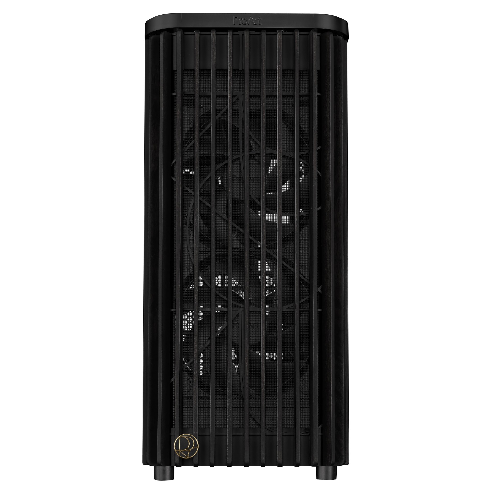 Carcasa ASUS ProArt PA401 Wood Edition/ no PSU / 2x160mm, 1x120mm fan/ ATX/ Black photo 2