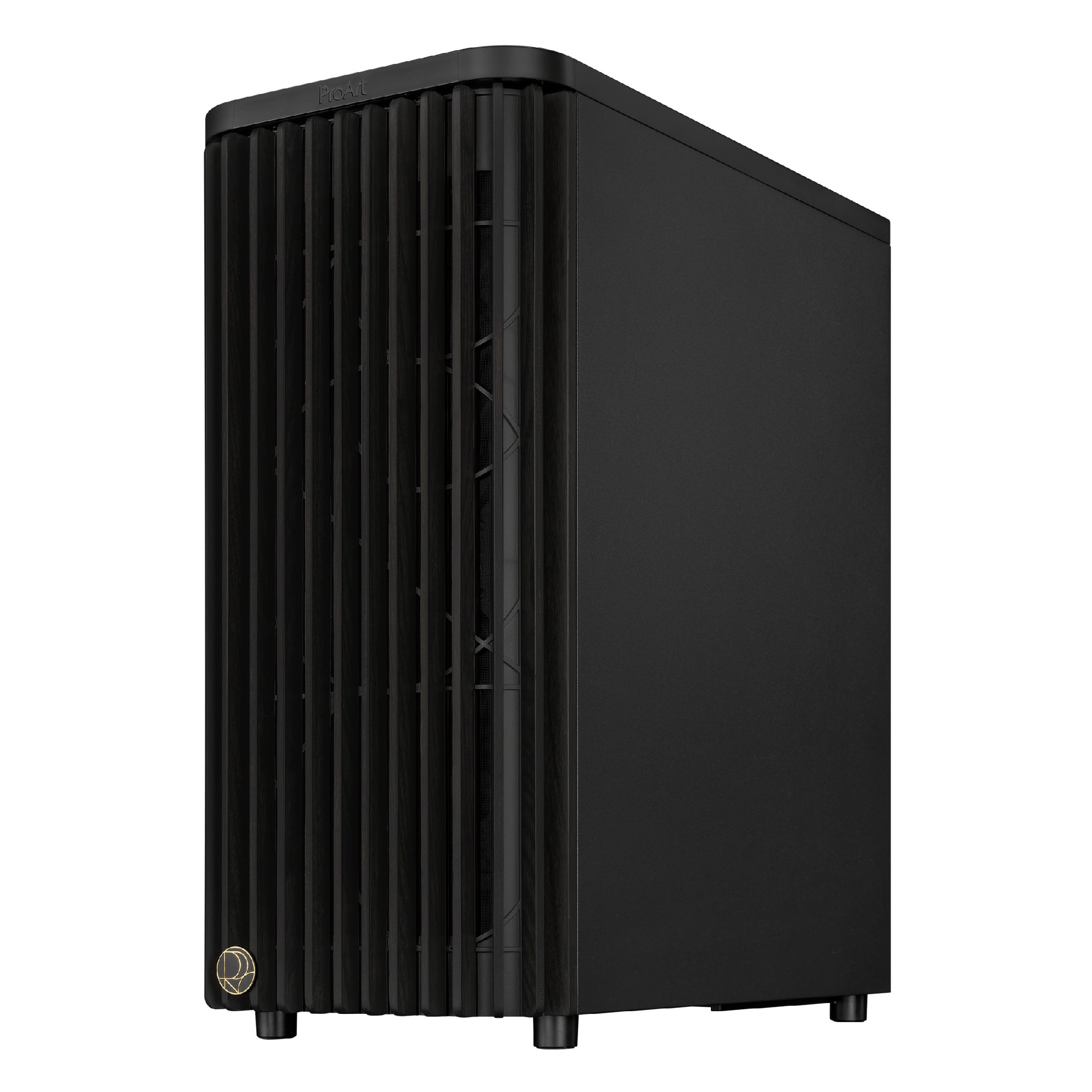 Carcasa ASUS ProArt PA401 Wood Edition/ no PSU / 2x160mm, 1x120mm fan/ ATX/ Black photo 3