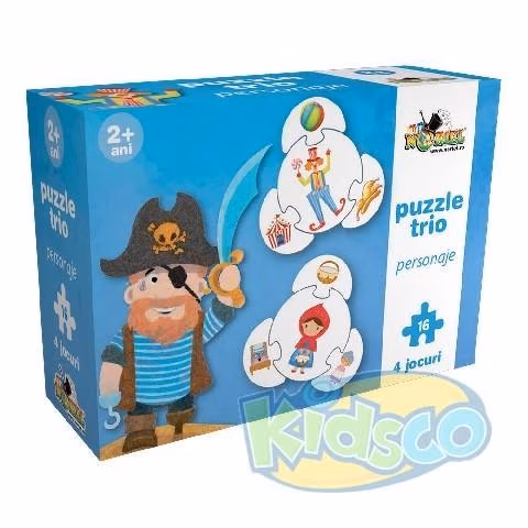 Noriel NOR2228 Puzzle Trio-Personaje 