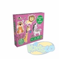 Noriel NOR2556 Puzzle Premium-Prietenii Din Jungla