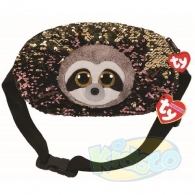 TY TY95802 Ts Dangler - Sloth 10cm (Belt Bag) thumbnav 1
