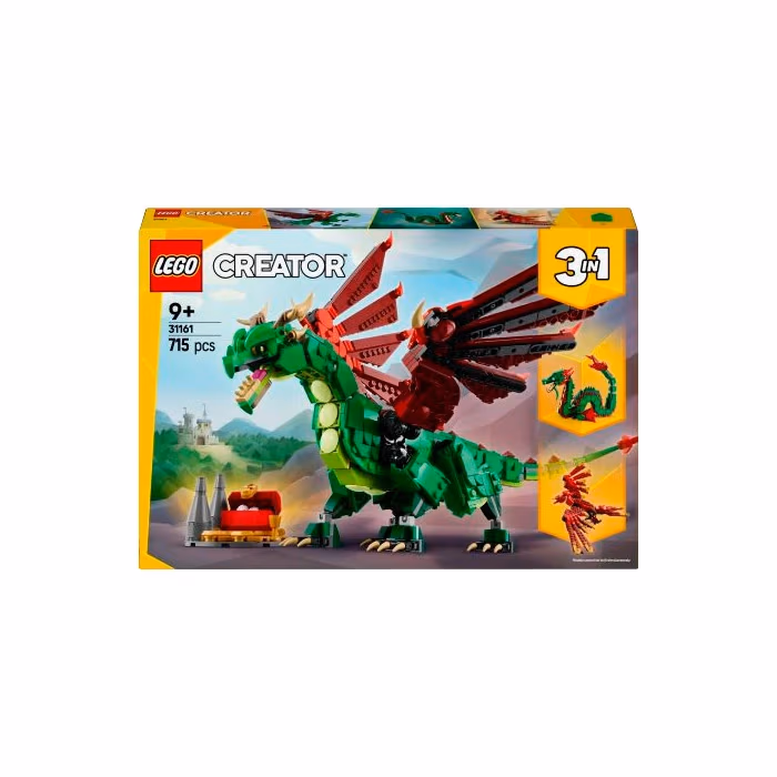 Lego Creator 3-в-1 Средневековый дракон 31161