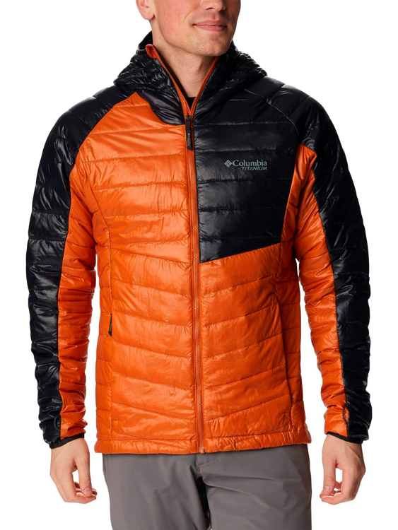 Куртка мужская Columbia Platinum Peak Hooded Jacket S Оранжевый photo 1