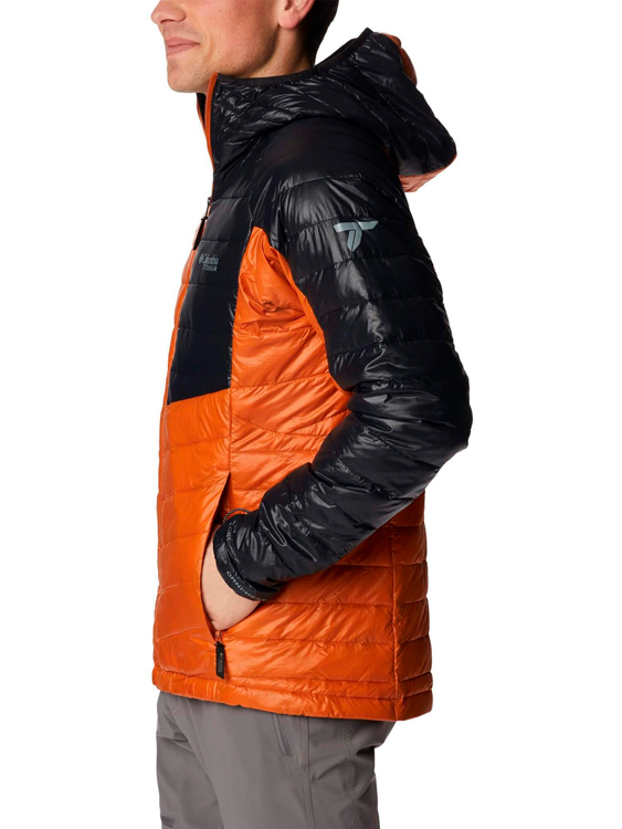 Куртка мужская Columbia Platinum Peak Hooded Jacket S Оранжевый photo 2