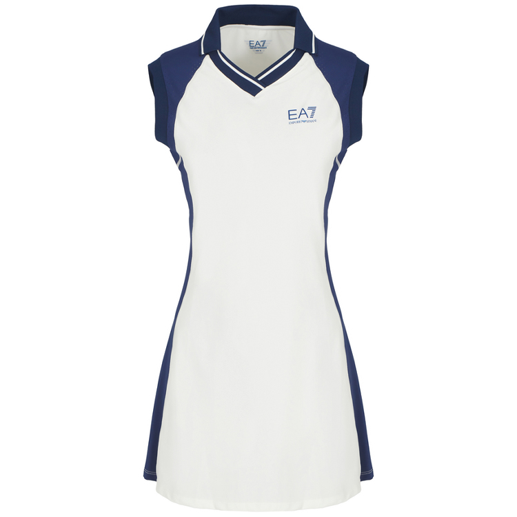 Maiou EA7 EMPORIO ARMANI TENNIS PRO W FREESTYLE TANK / Femei / S / Alb-albastru photo 5