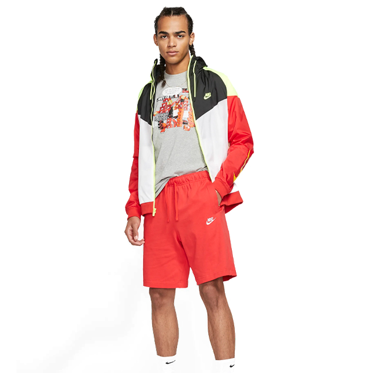 Шорты мужские Nike M NSW CLUB SHORT JSY 2XL Красный photo 5