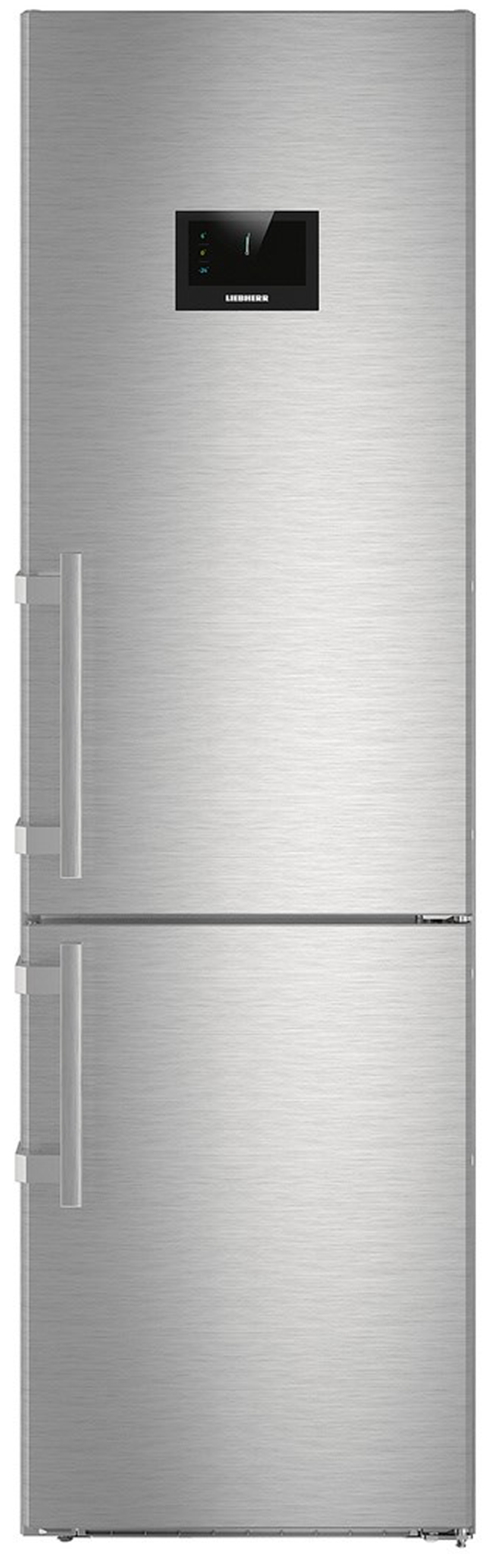 Холодильник двухдверный Liebherr CBNPes4858 / 344 л / 201 см / A++ / Нержавеющая сталь photo 1